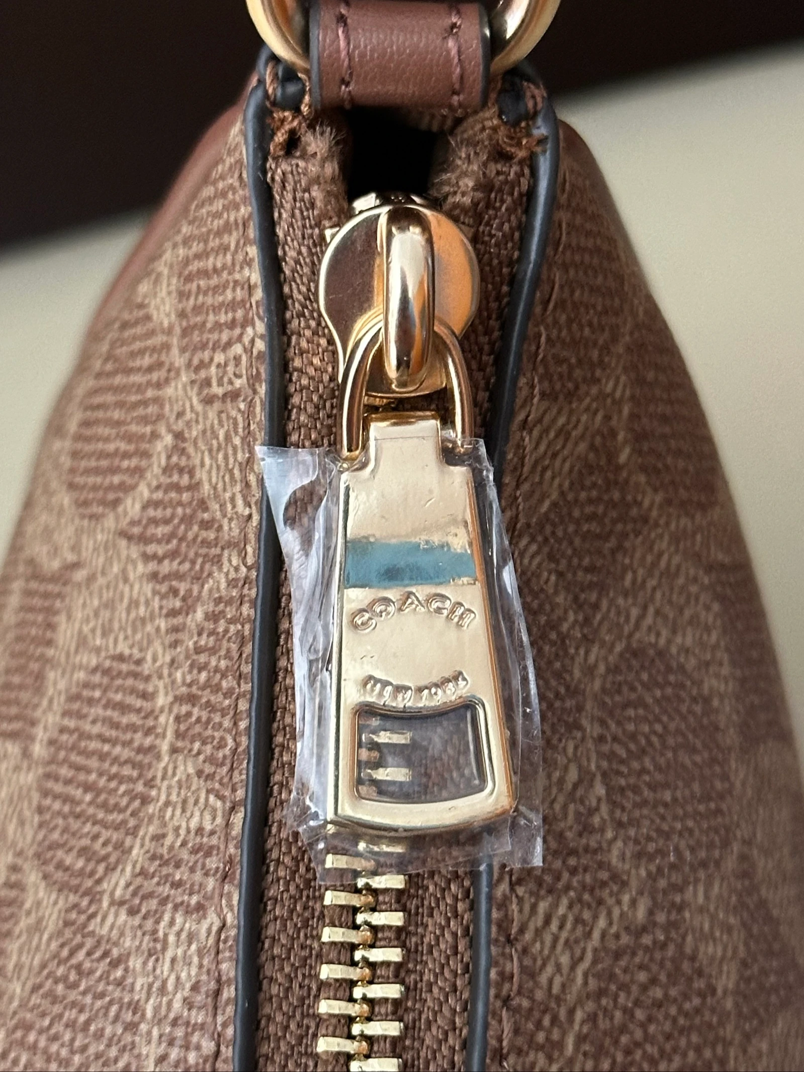 Brown coach bag – photo 4